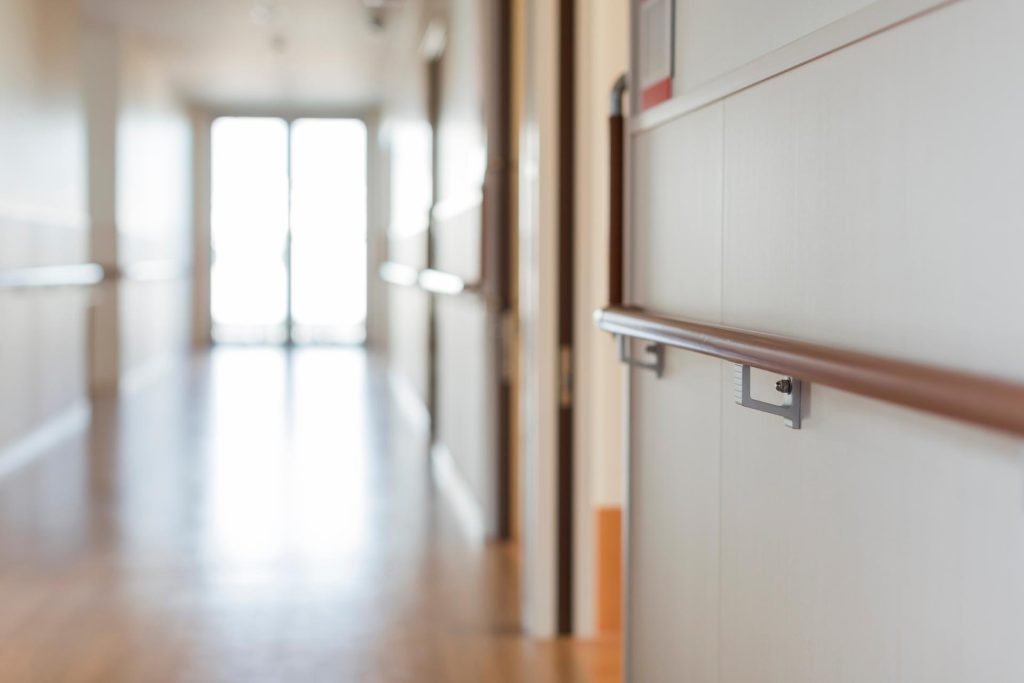 清潔な廊下